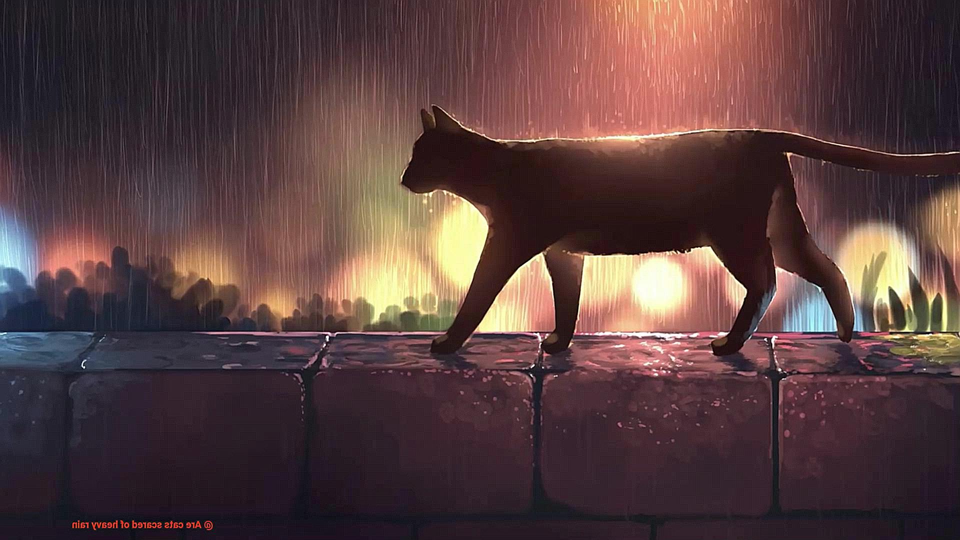 Are cats scared of heavy rain-4