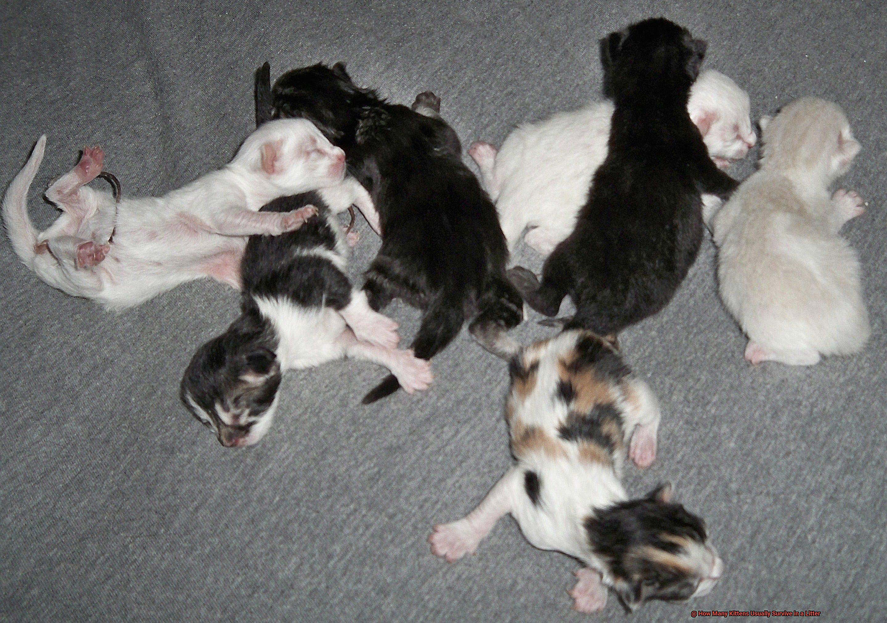 How Many Kittens Usually Survive in a Litter-2