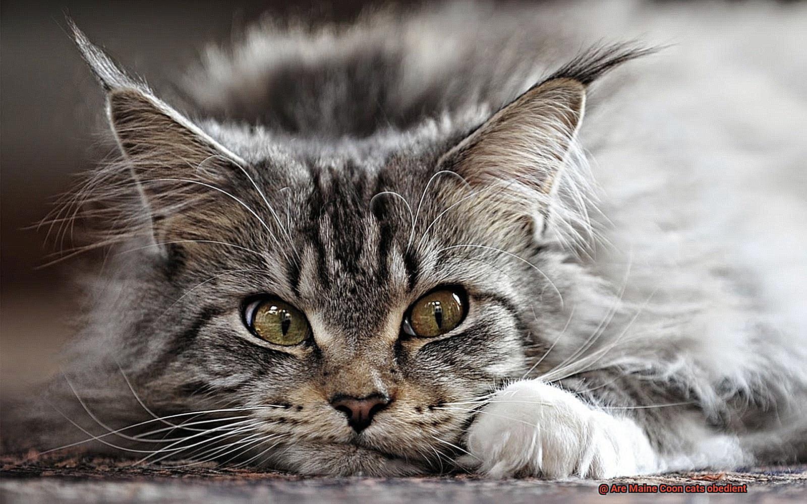 Are Maine Coon cats obedient-2