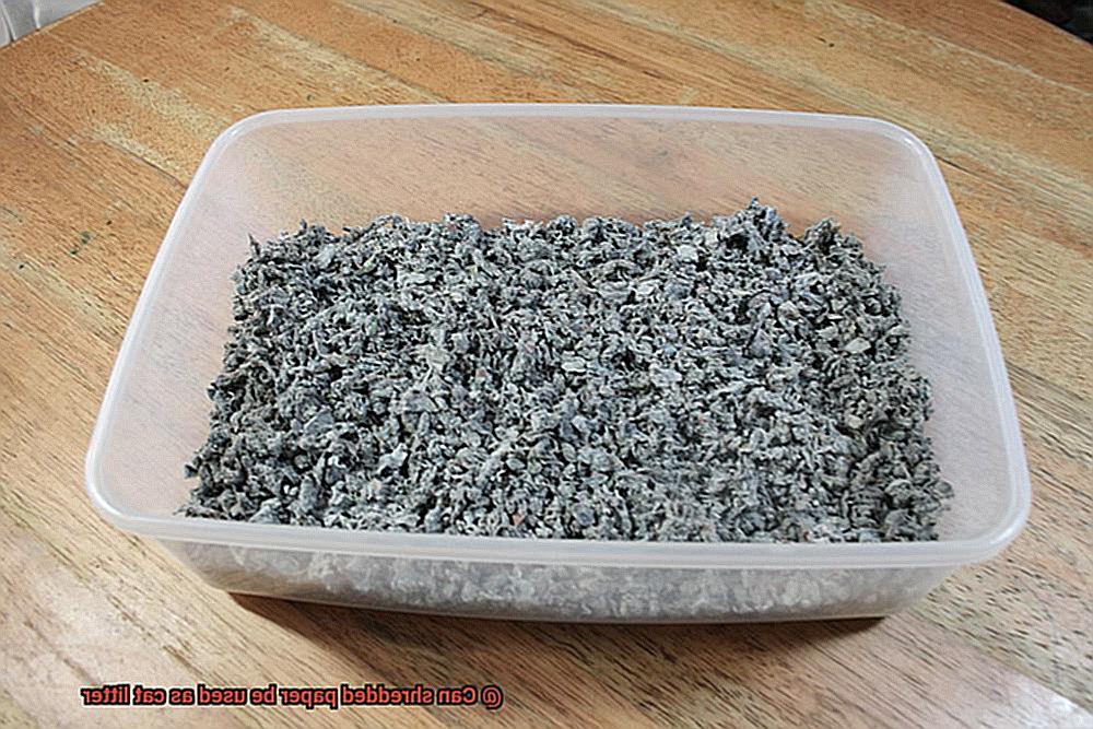 Can shredded paper be used as cat litter-4