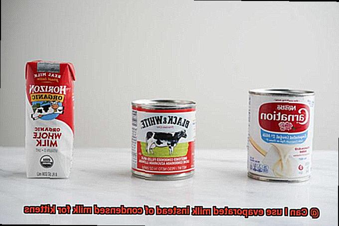 Can I use evaporated milk instead of condensed milk for kittens-2