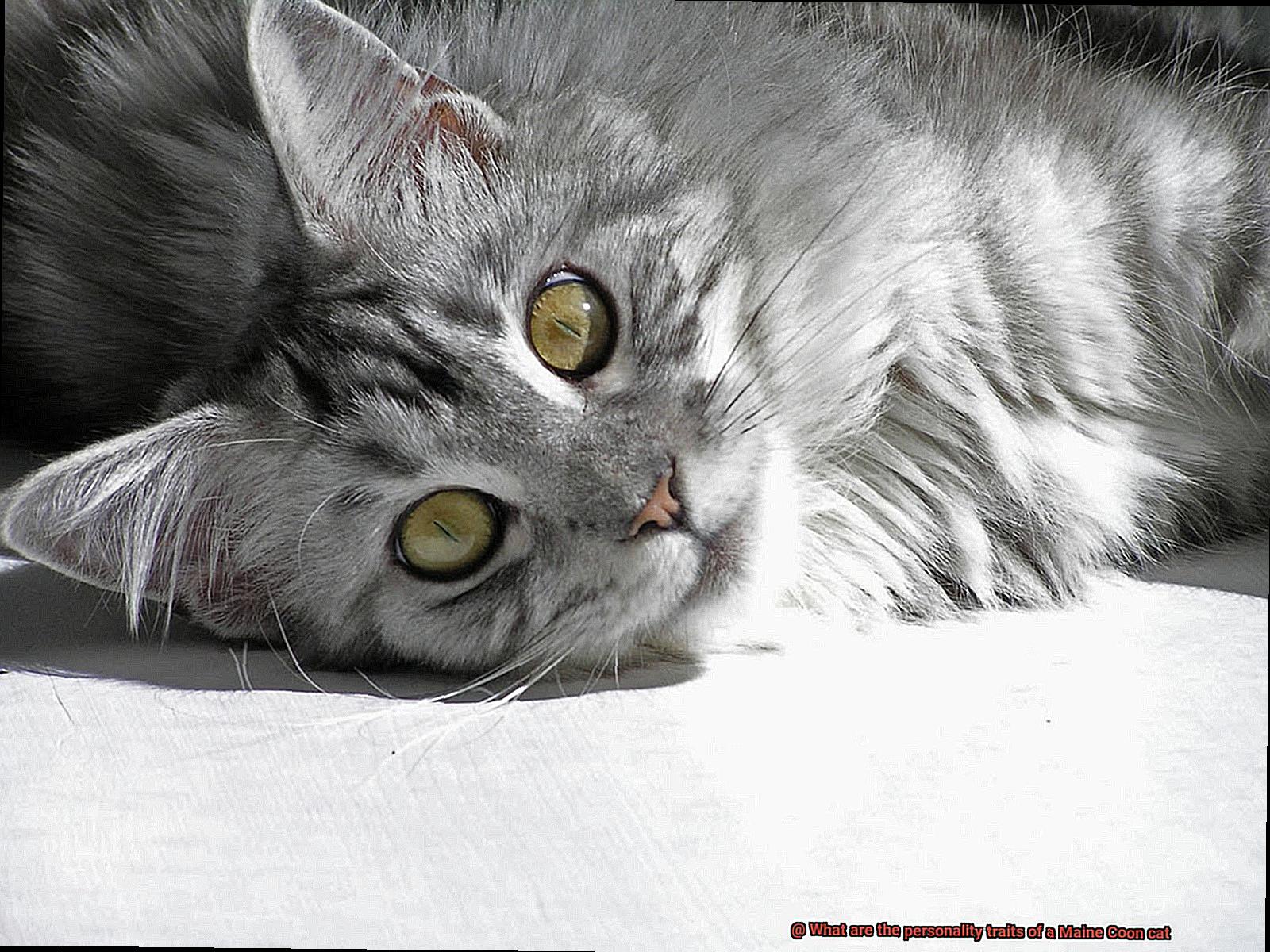 What are the personality traits of a Maine Coon cat-2