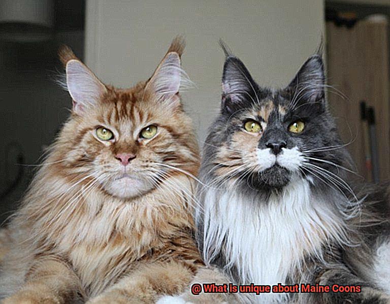 What is unique about Maine Coons-2