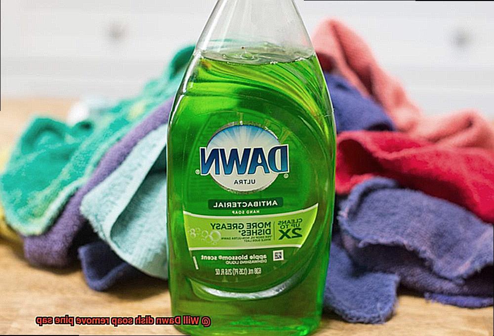 Will Dawn dish soap remove pine sap-2